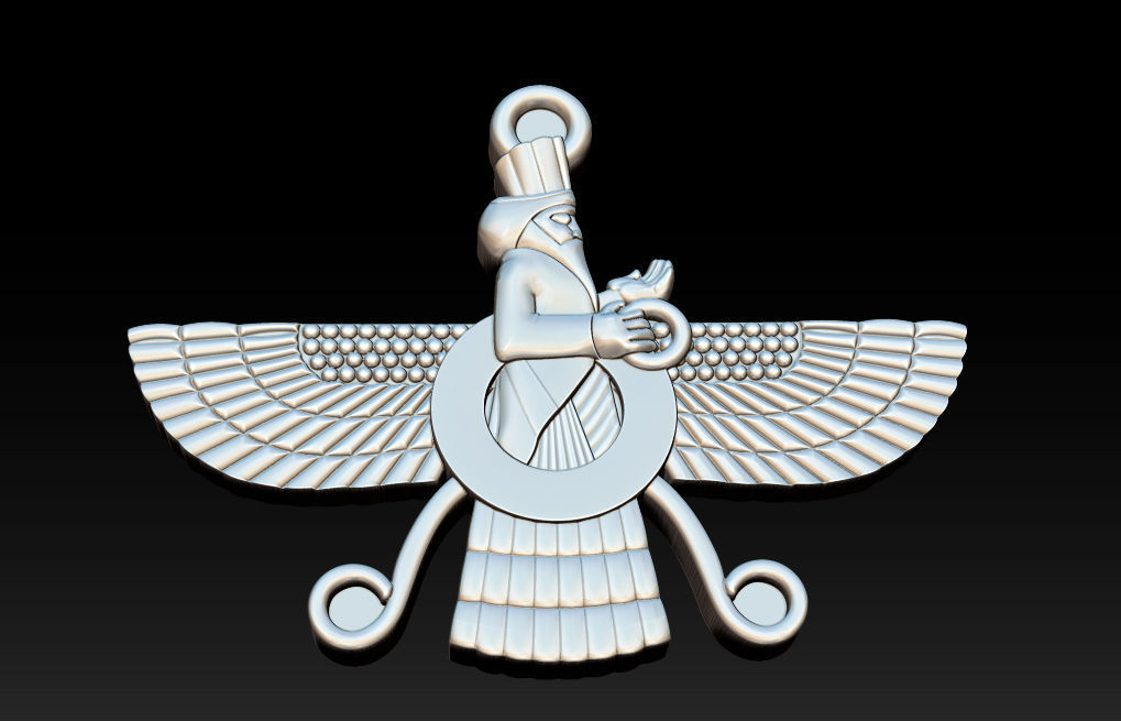 Jewelry Diamond Pendant 3D print model_8