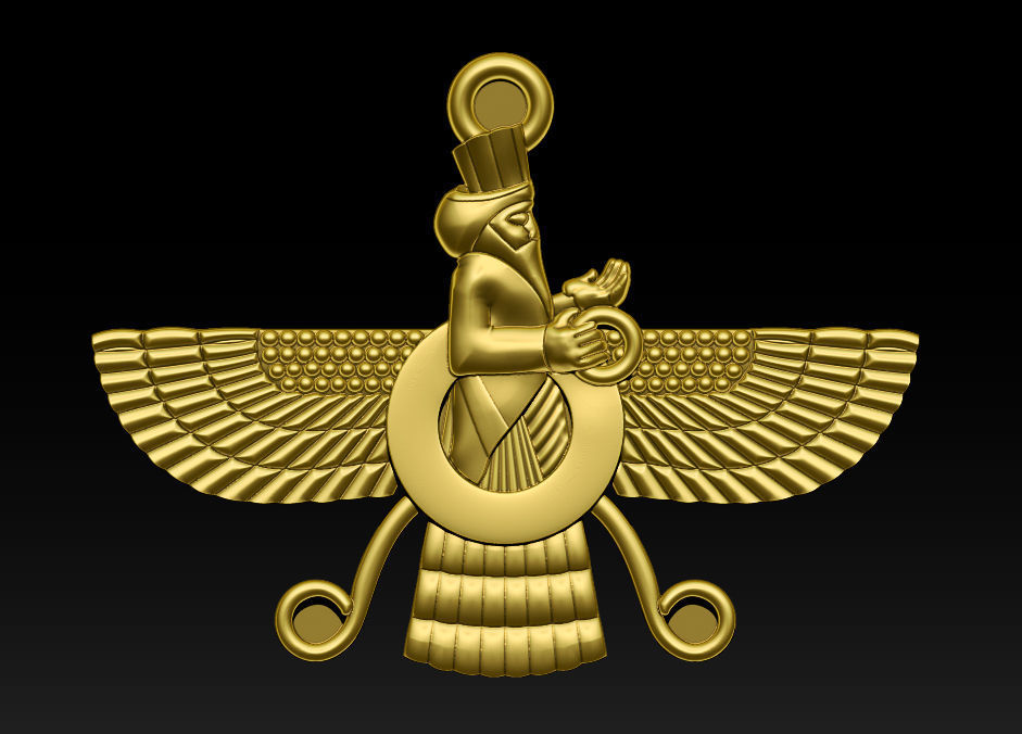 Jewelry Diamond Pendant 3D print model_10