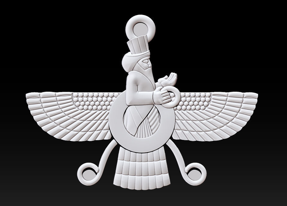 Jewelry Diamond Pendant 3D print model_12