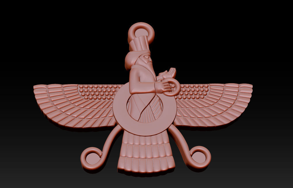 Jewelry Diamond Pendant 3D print model_5