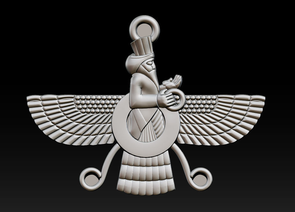 Jewelry Diamond Pendant 3D print model_13