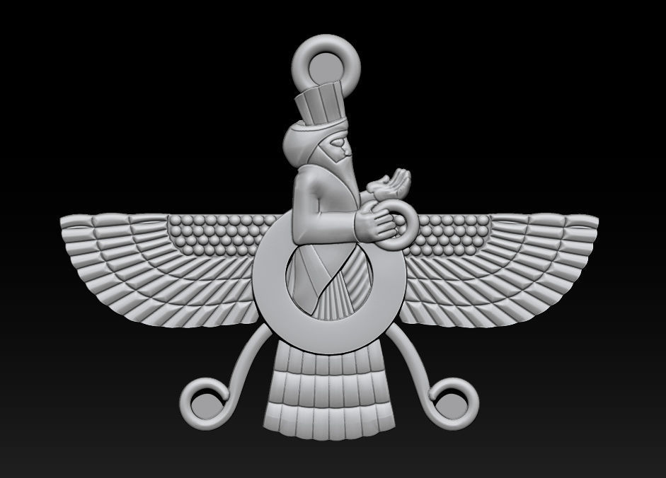 Jewelry Diamond Pendant 3D print model_15