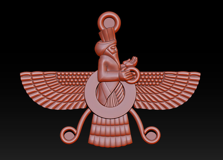 Jewelry Diamond Pendant 3D print model_16