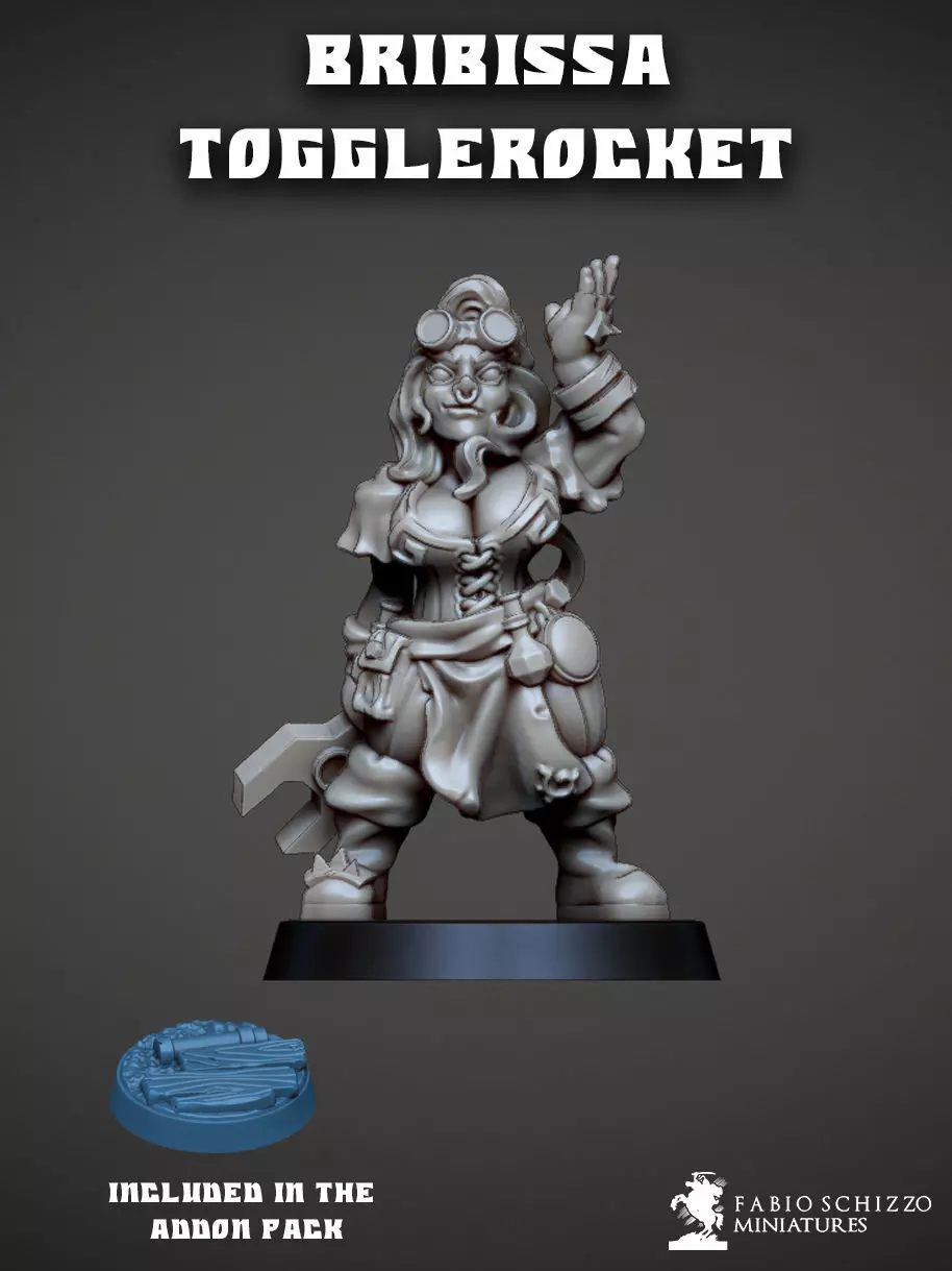 Bribissa Togglerocket 3D print model