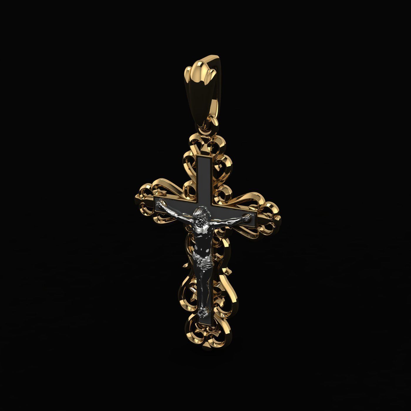 Cross 3D print model 3D print model_0