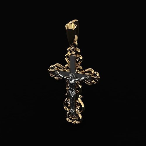 Cross 3D print model 3D print model