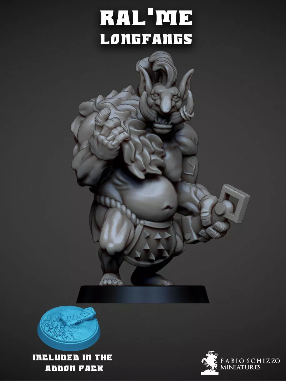 Ral me Longfangs 3D print model