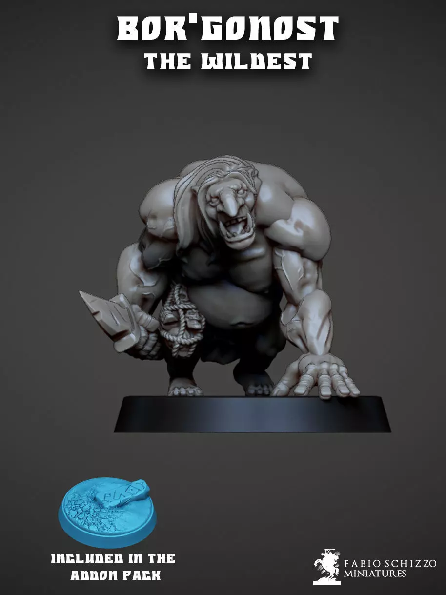 Borgonot the wildest 3D print model