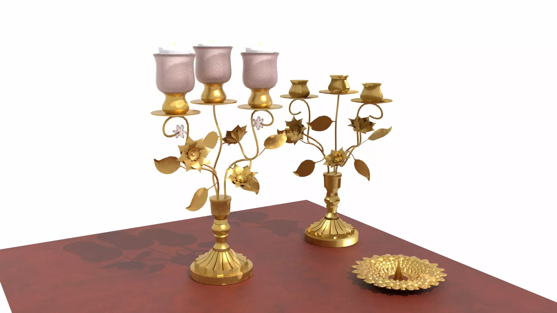 palace candle 3D model