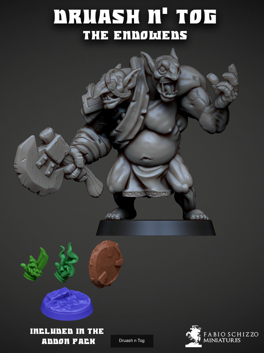 Chapter 4 - Mind games miniature core pack 3D Model Collection_3