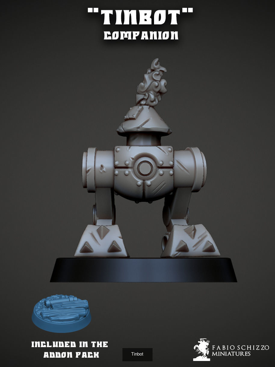 Chapter 4 - Mind games miniature core pack 3D Model Collection_2