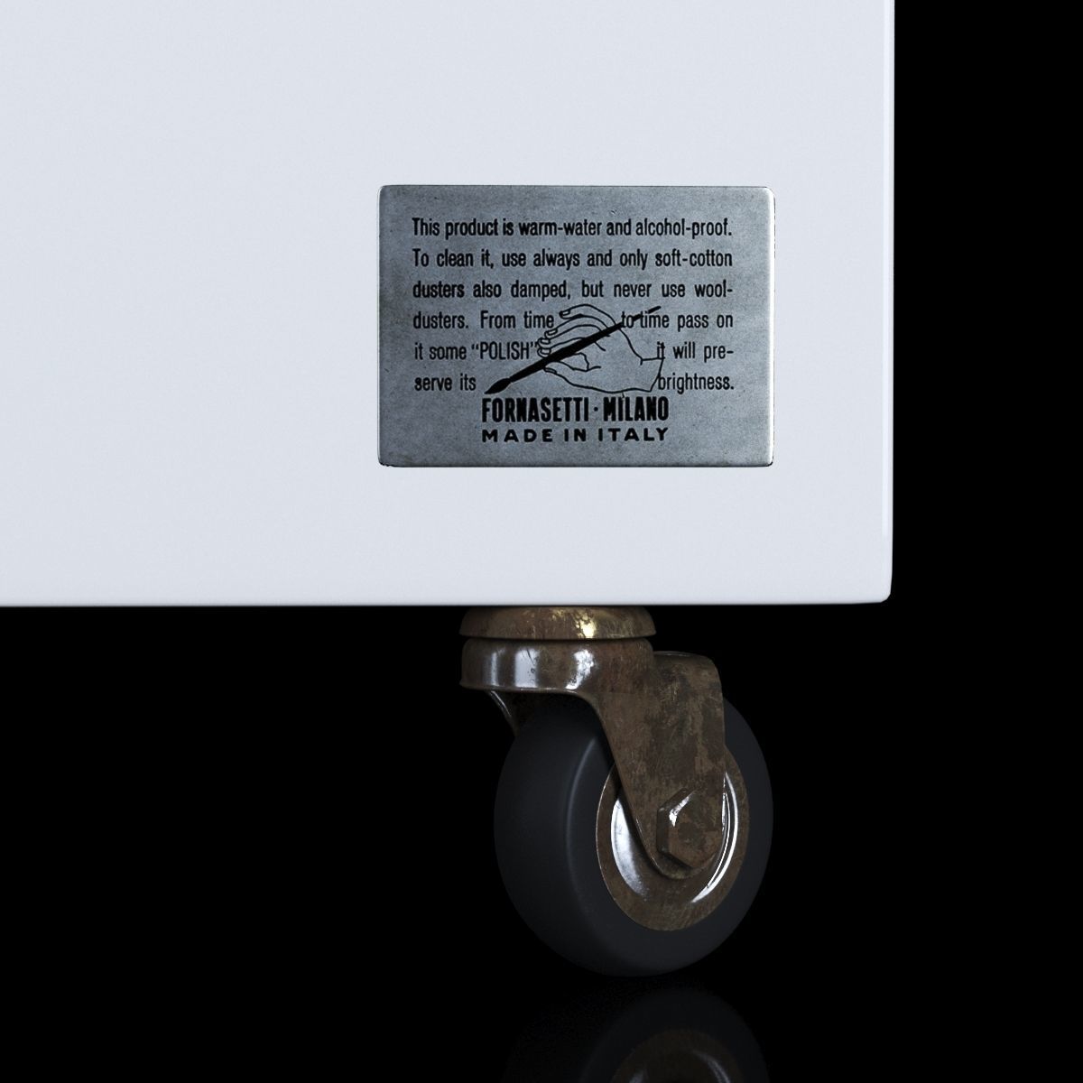 Folding Screen Gran Coromandel Red and Gold by Fornasetti Low-poly 3D model_6