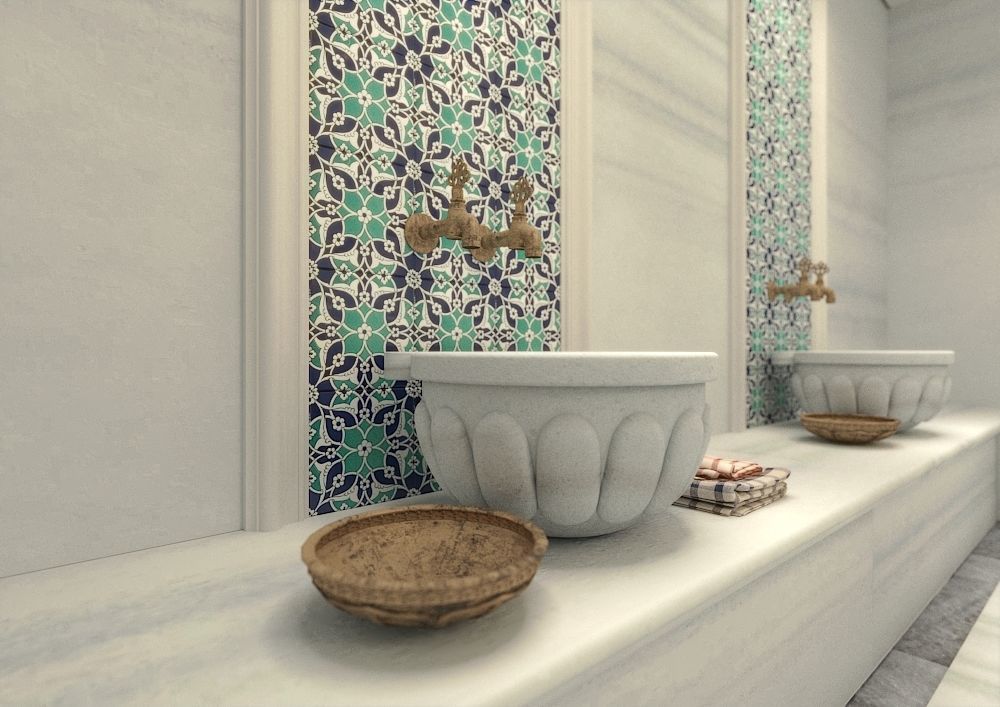 Turkish Bath Vray Next For Sketchup 3D model CGTrader