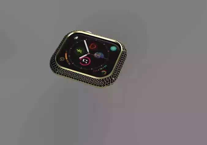 Apple Watch Series 4  Diamond Cover  3D print model