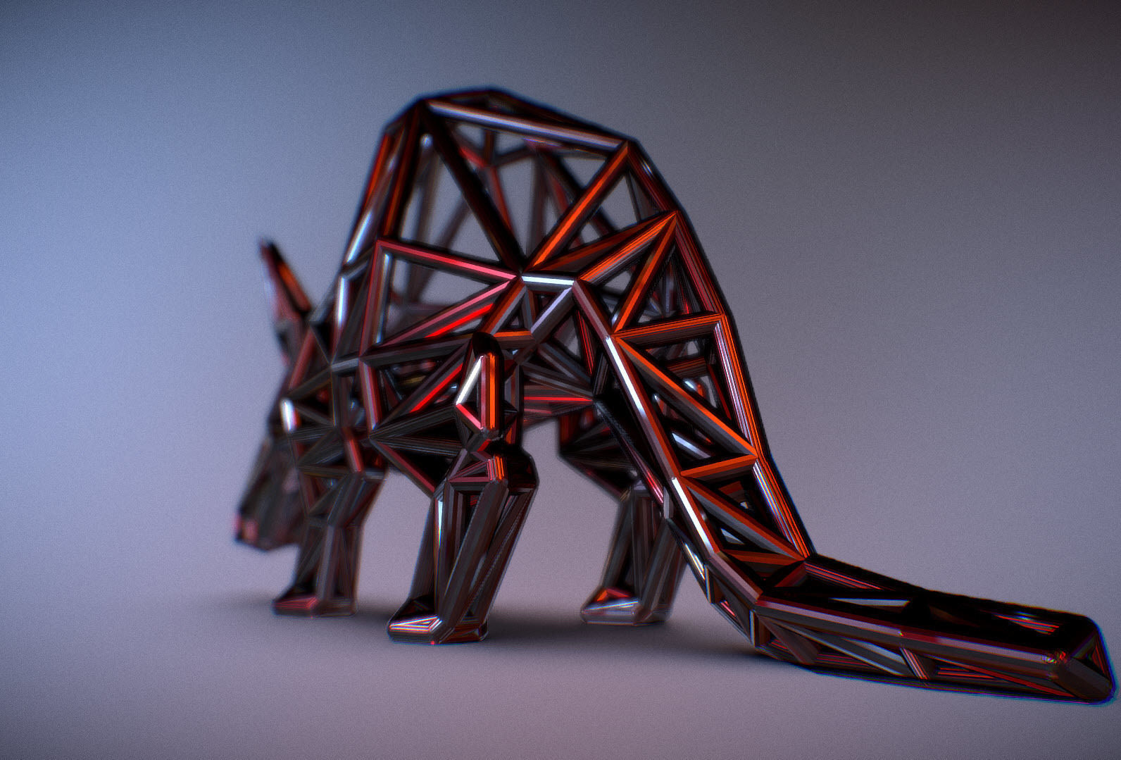 Aardvark Adult 3D print model_64