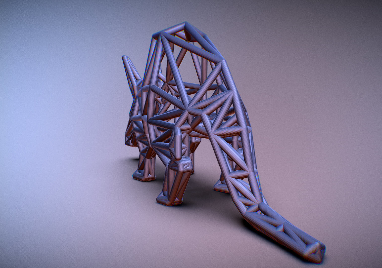 Aardvark Adult 3D print model_5
