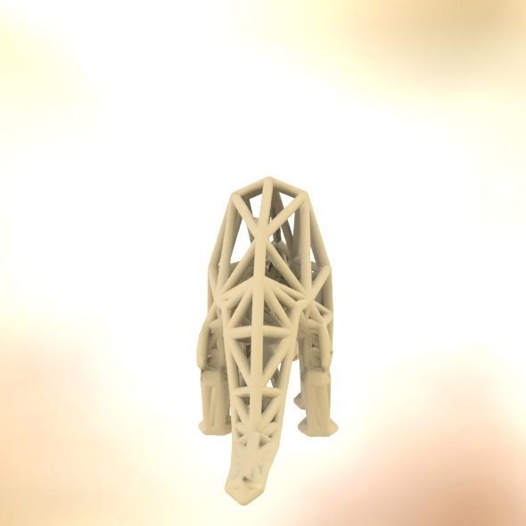 Aardvark Adult 3D print model_47