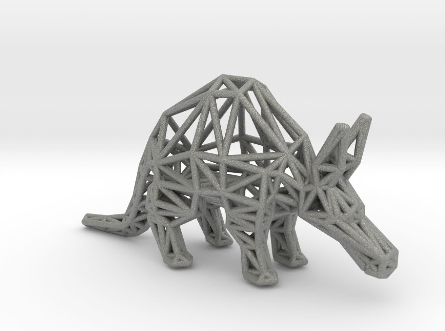 Aardvark Adult 3D print model_36
