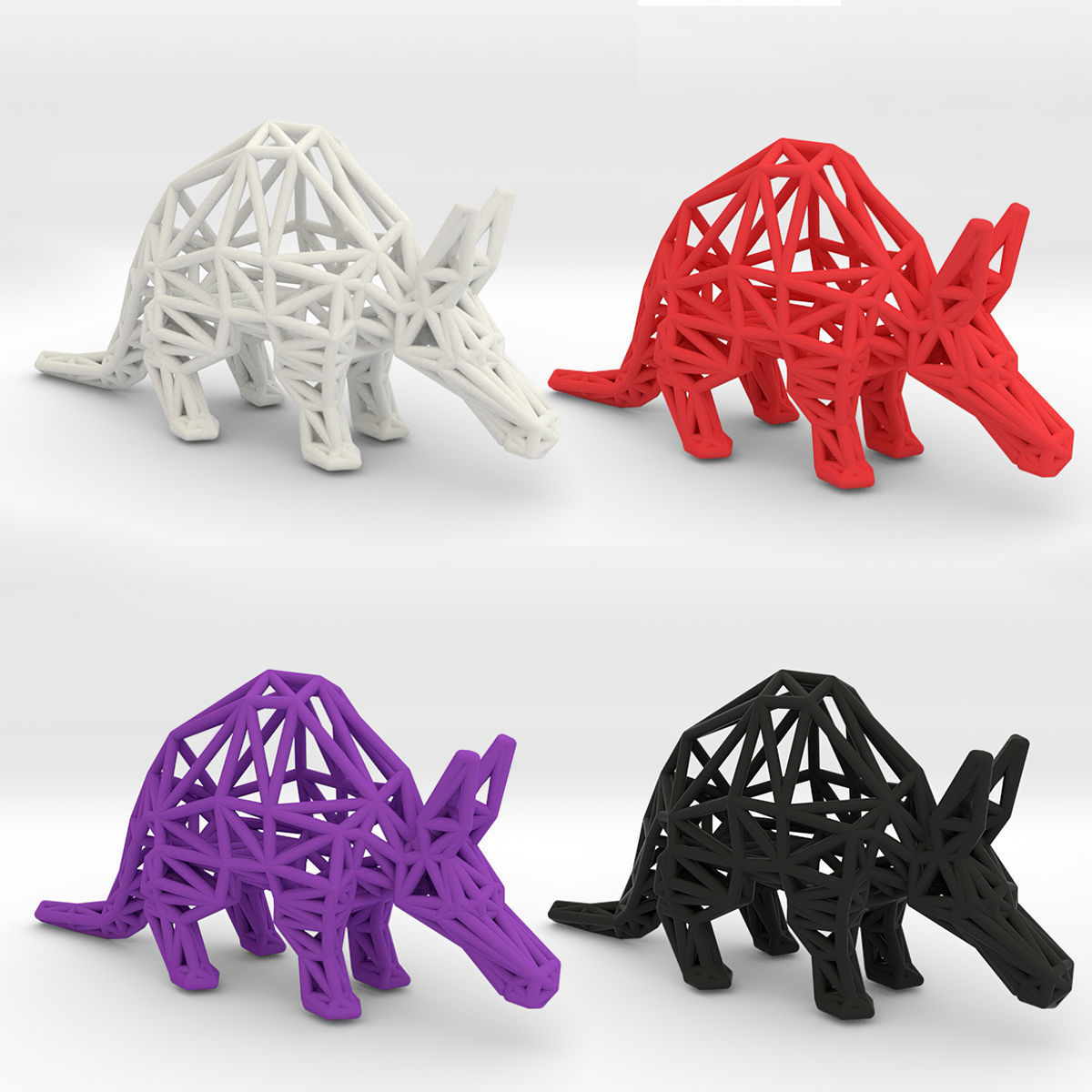 Aardvark Adult 3D print model_18