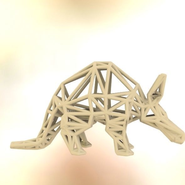 Aardvark Adult 3D print model_40