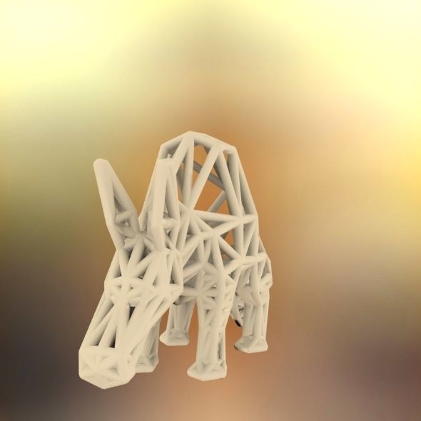 Aardvark Adult 3D print model_58