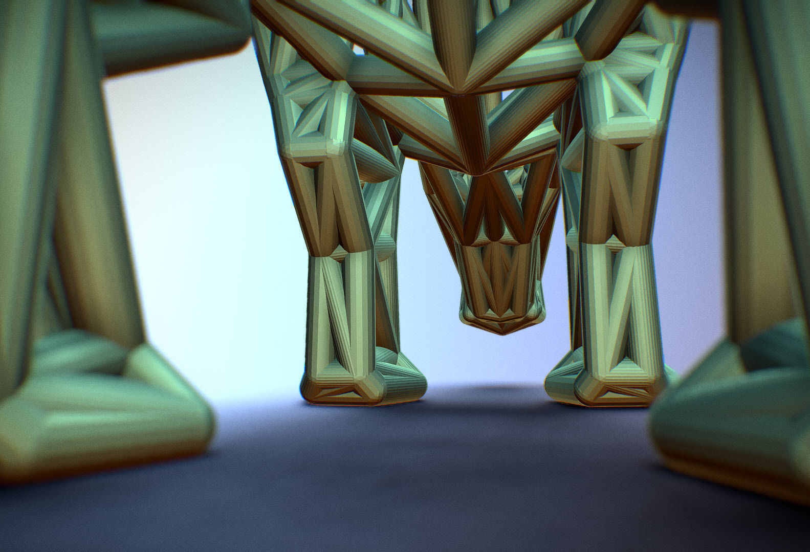 Aardvark Adult 3D print model_6