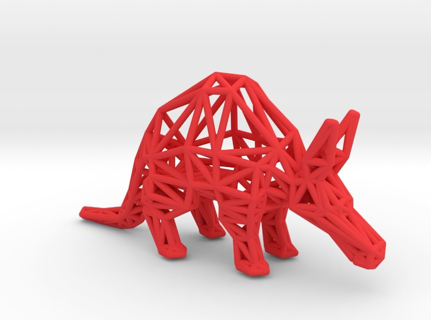 Aardvark Adult 3D print model_24