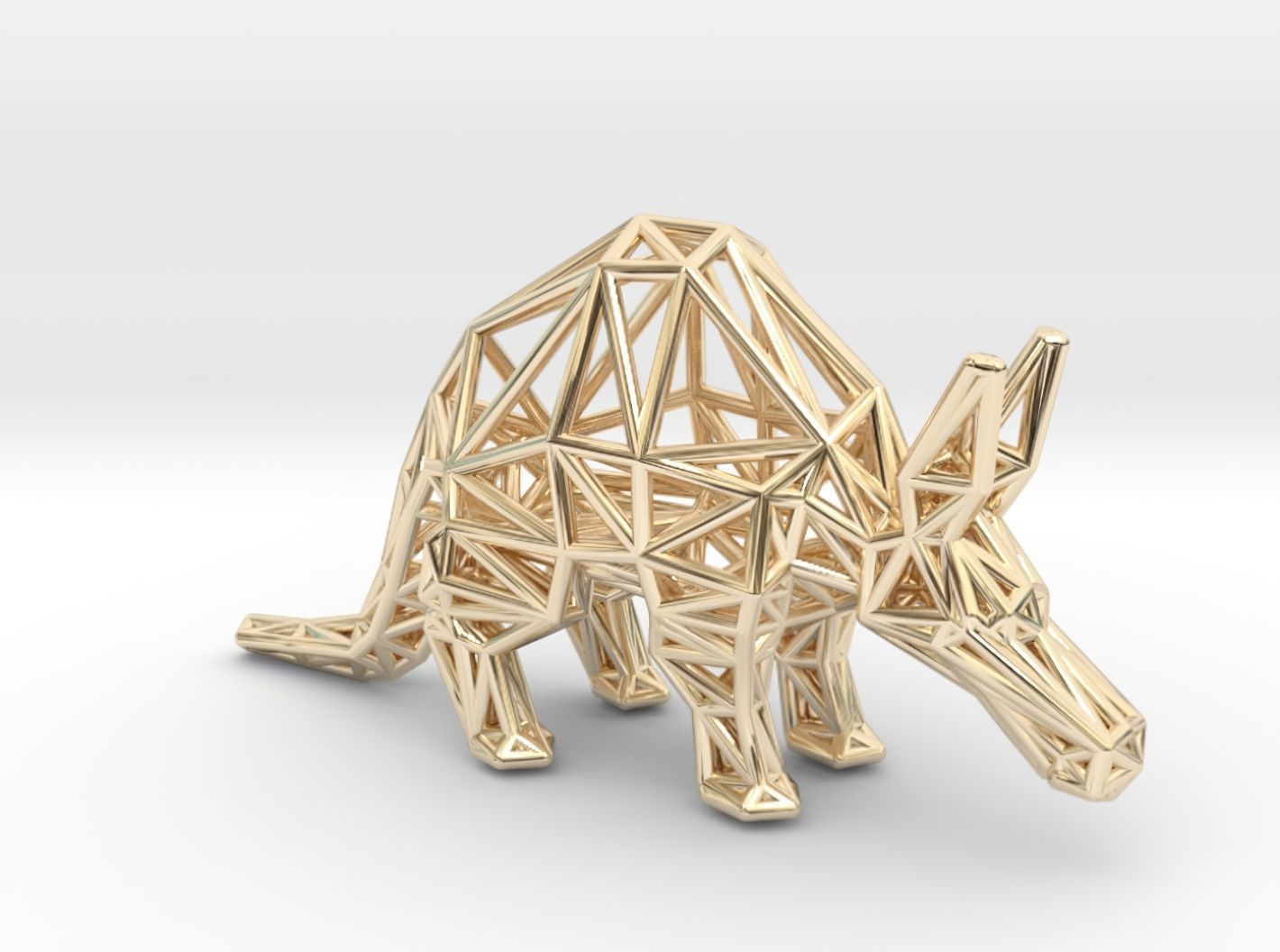 Aardvark Adult 3D print model_35
