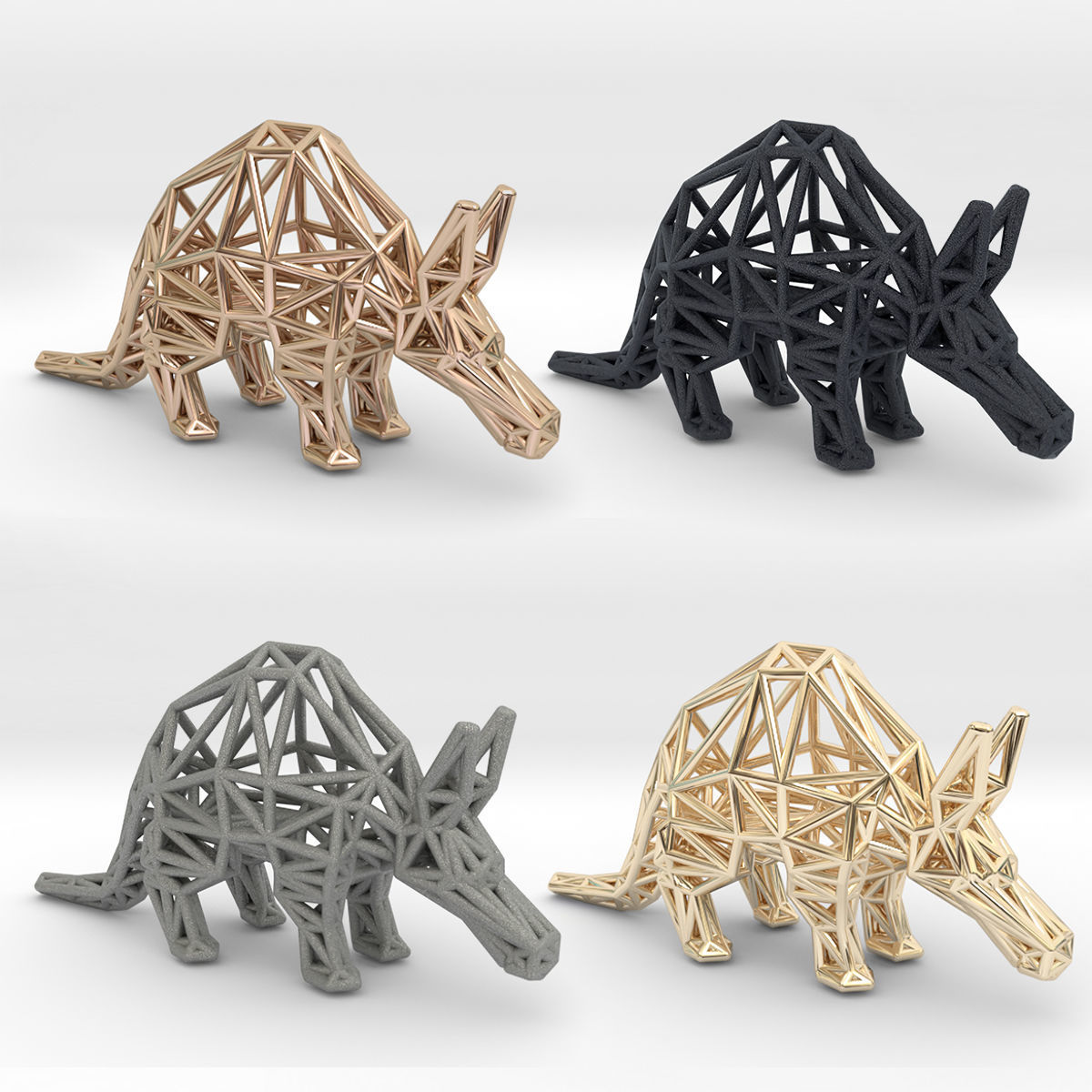 Aardvark Adult 3D print model_12