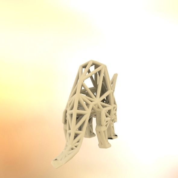 Aardvark Adult 3D print model_46