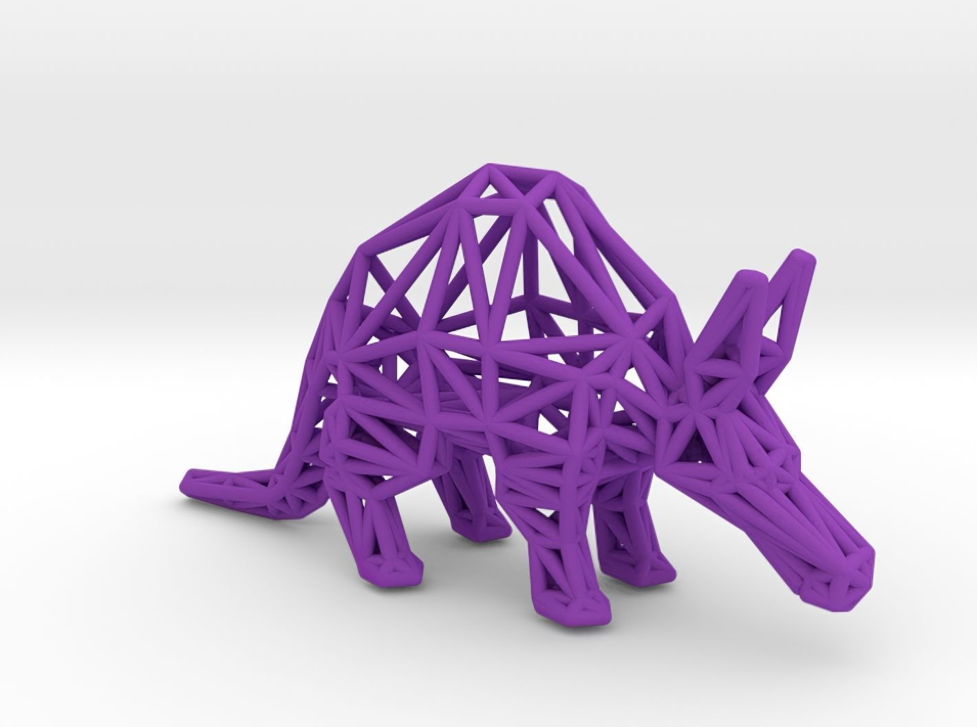 Aardvark Adult 3D print model_23