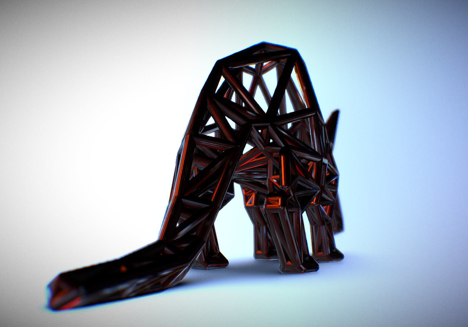Aardvark Adult 3D print model_63