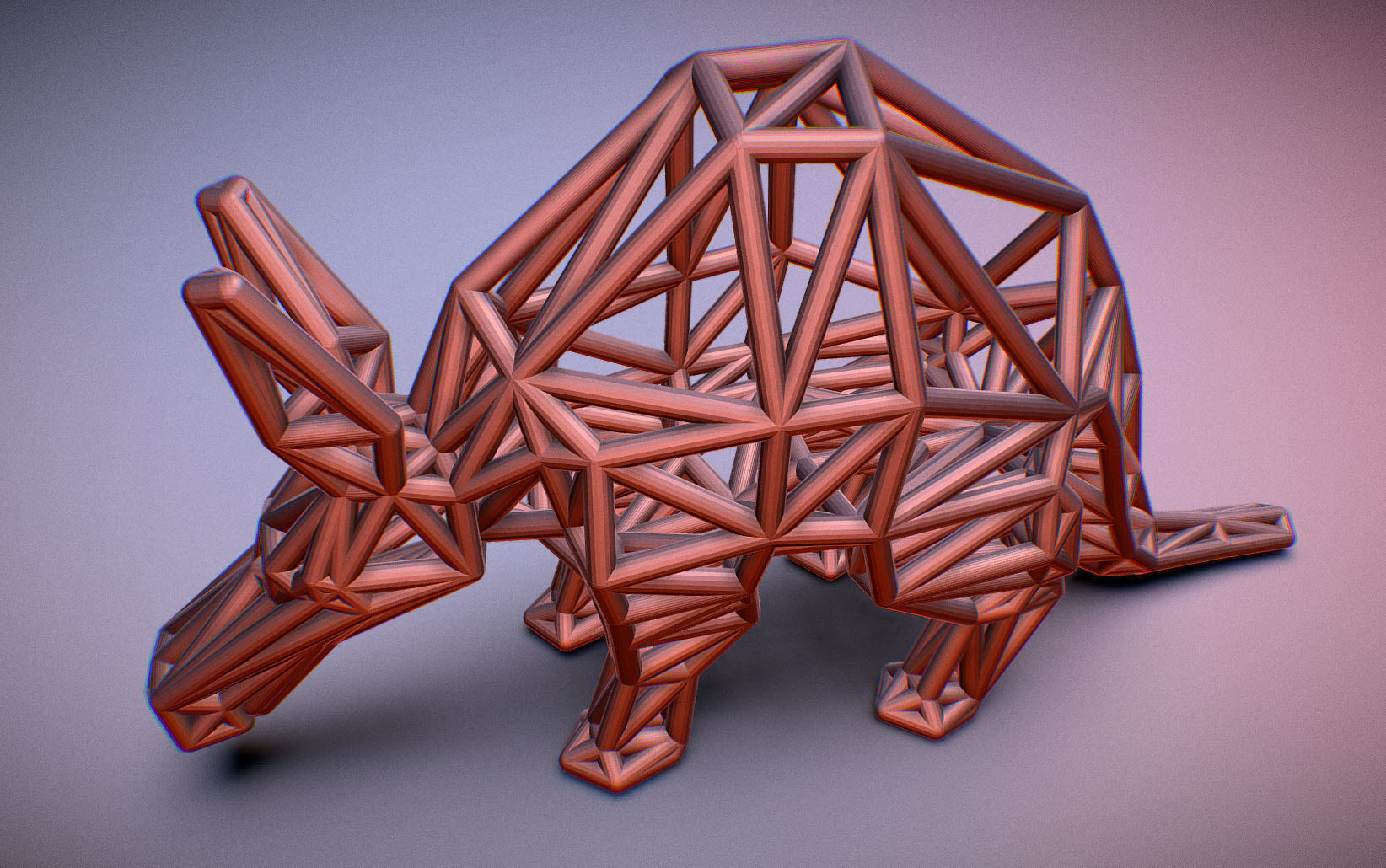 Aardvark Adult 3D print model_10