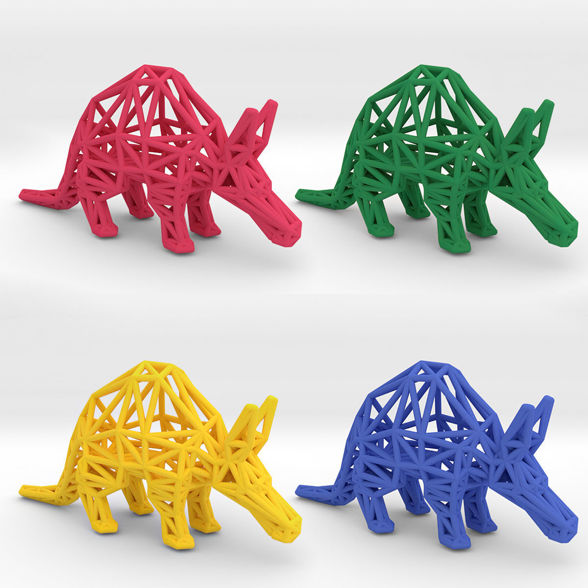 Aardvark Adult 3D print model_16