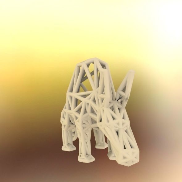 Aardvark Adult 3D print model_61