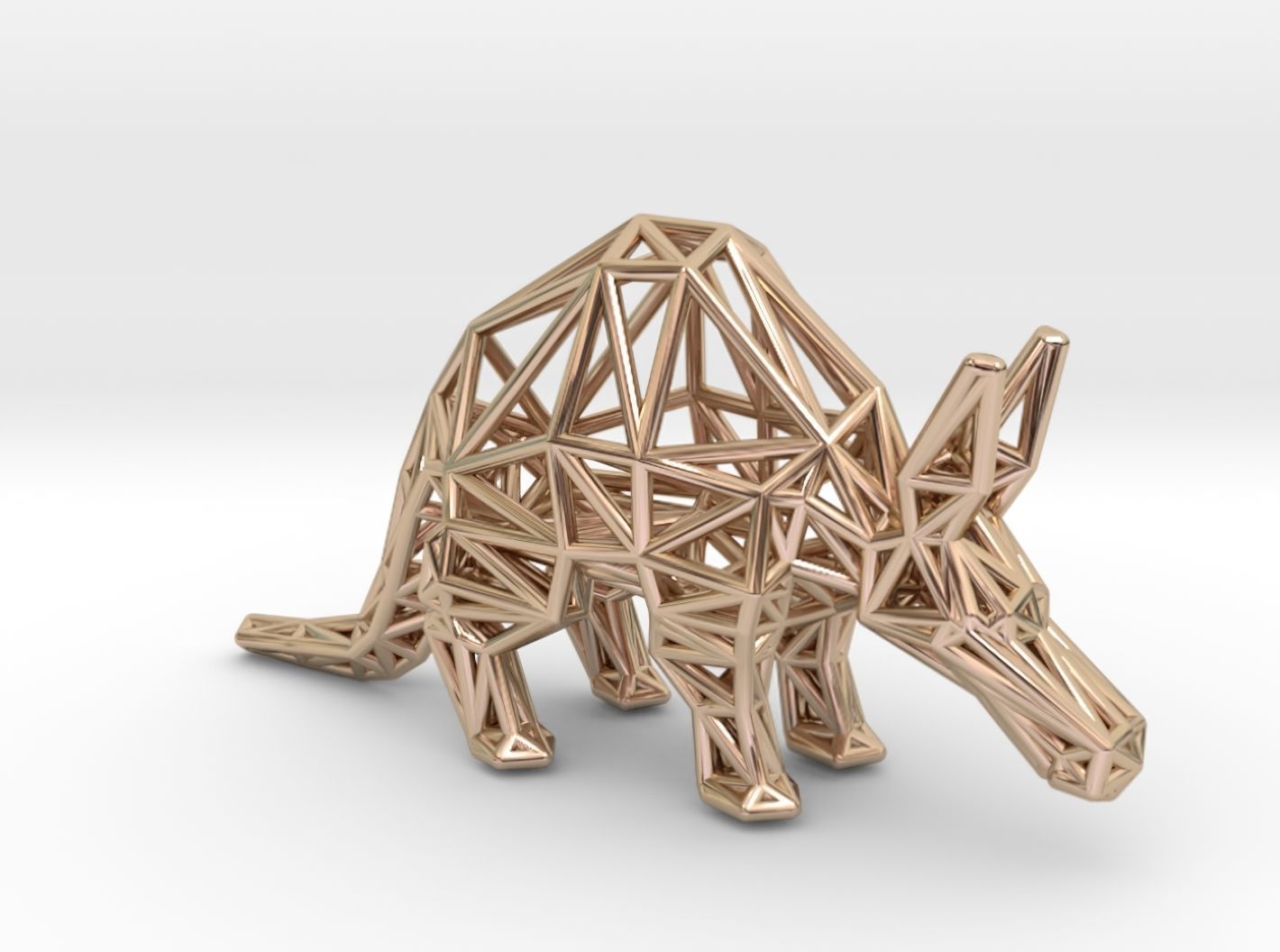Aardvark Adult 3D print model_34
