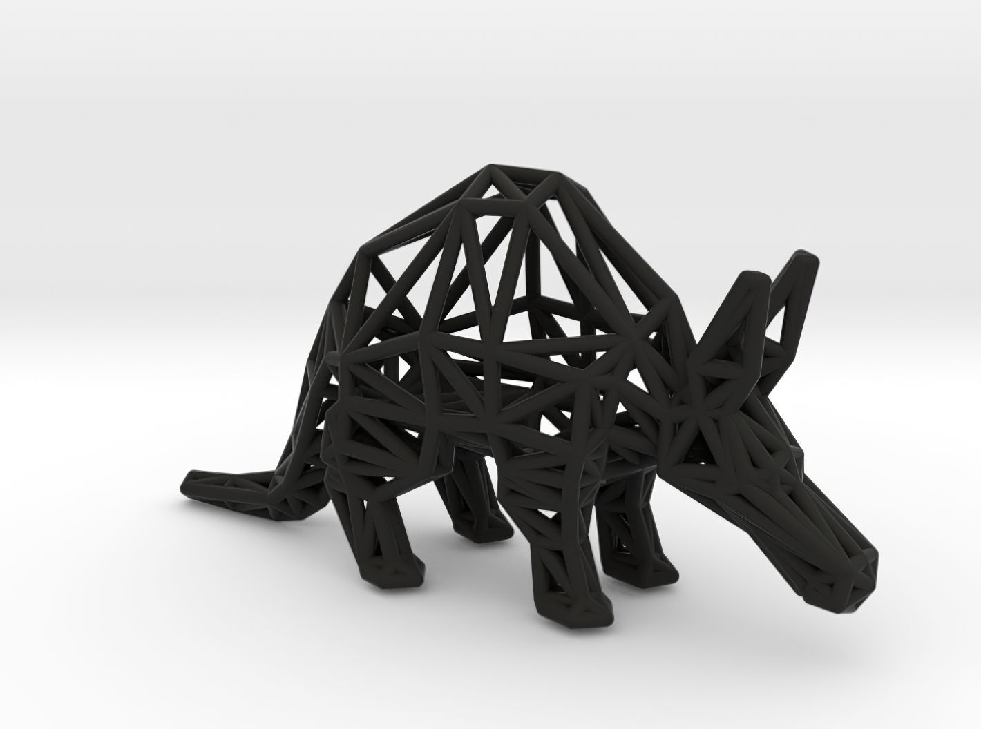 Aardvark Adult 3D print model_22