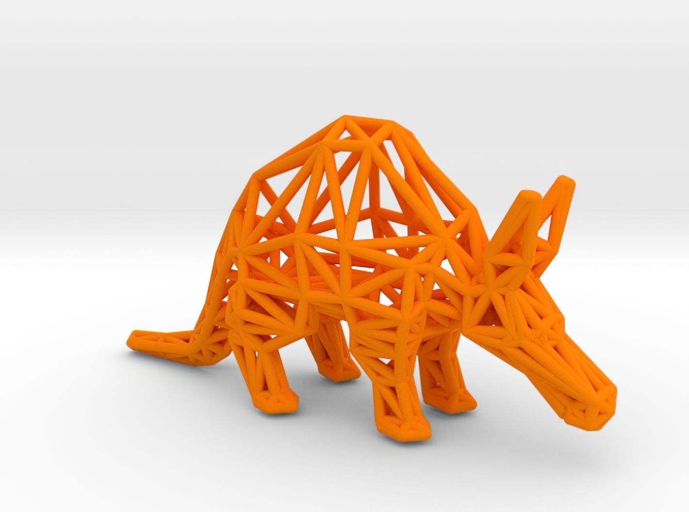 Aardvark Adult 3D print model_29