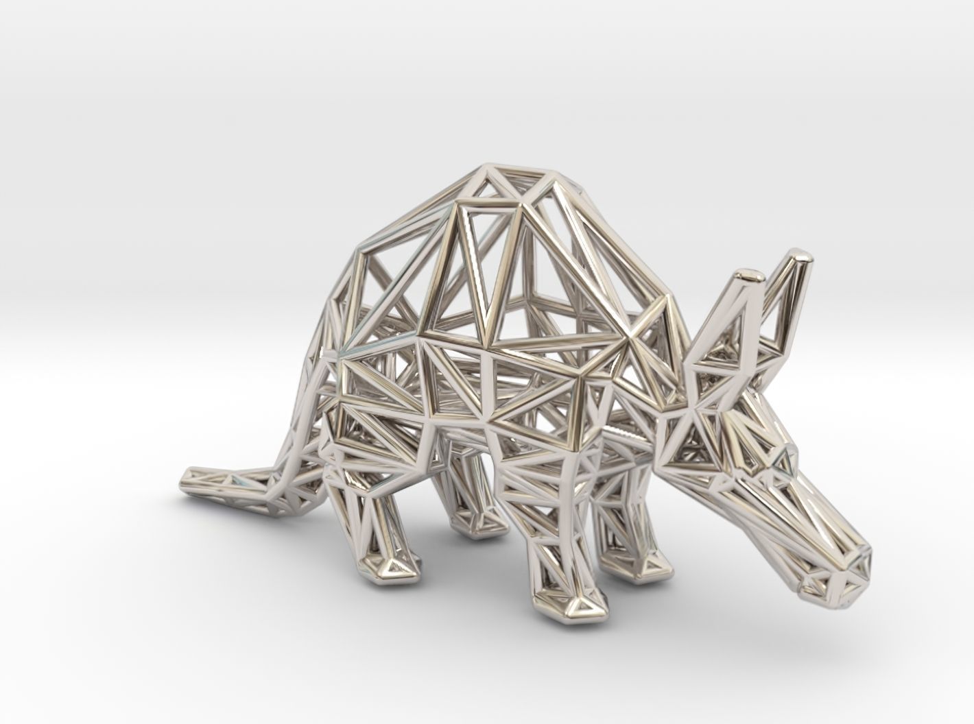 Aardvark Adult 3D print model_33