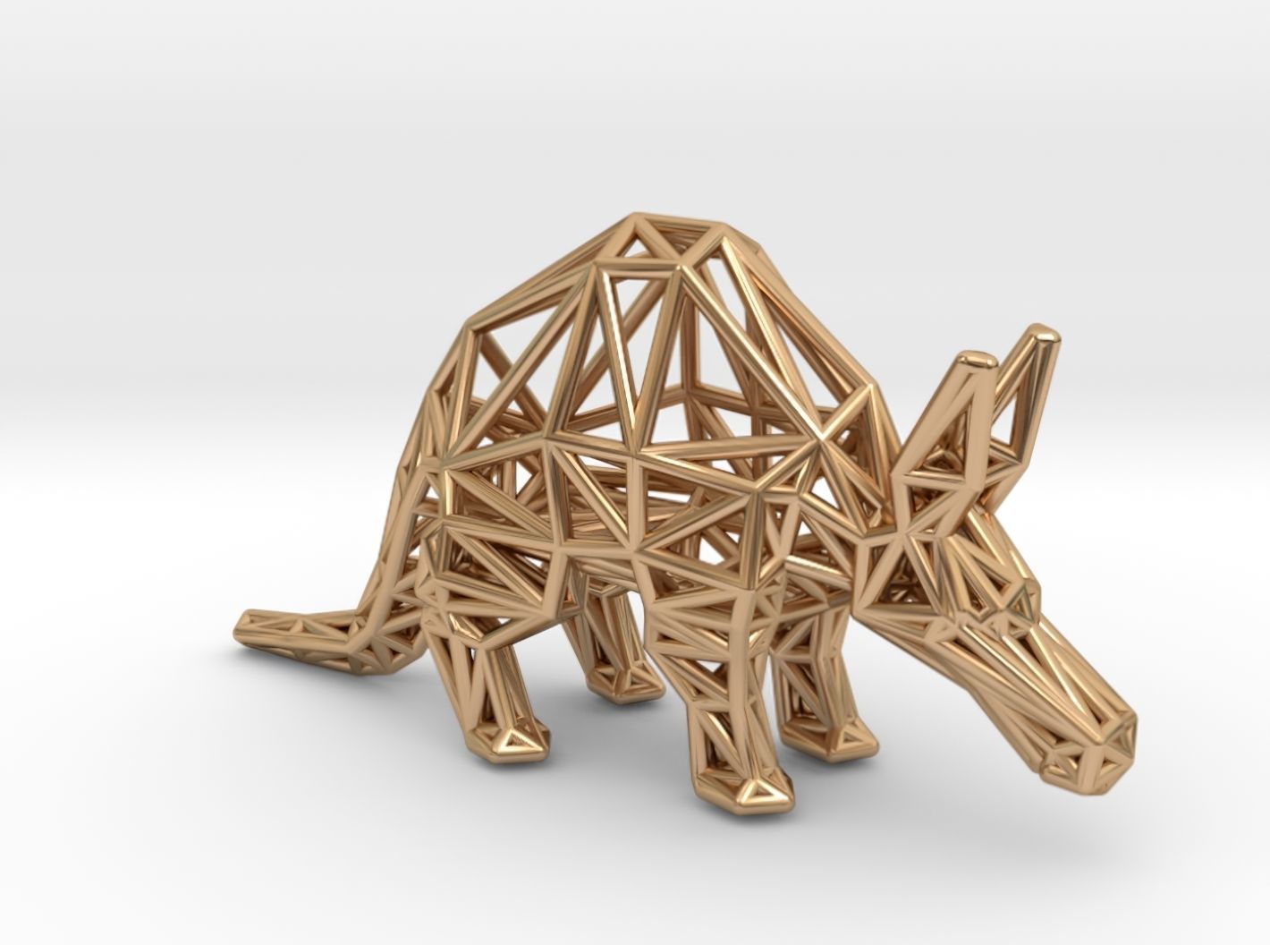 Aardvark Adult 3D print model_31