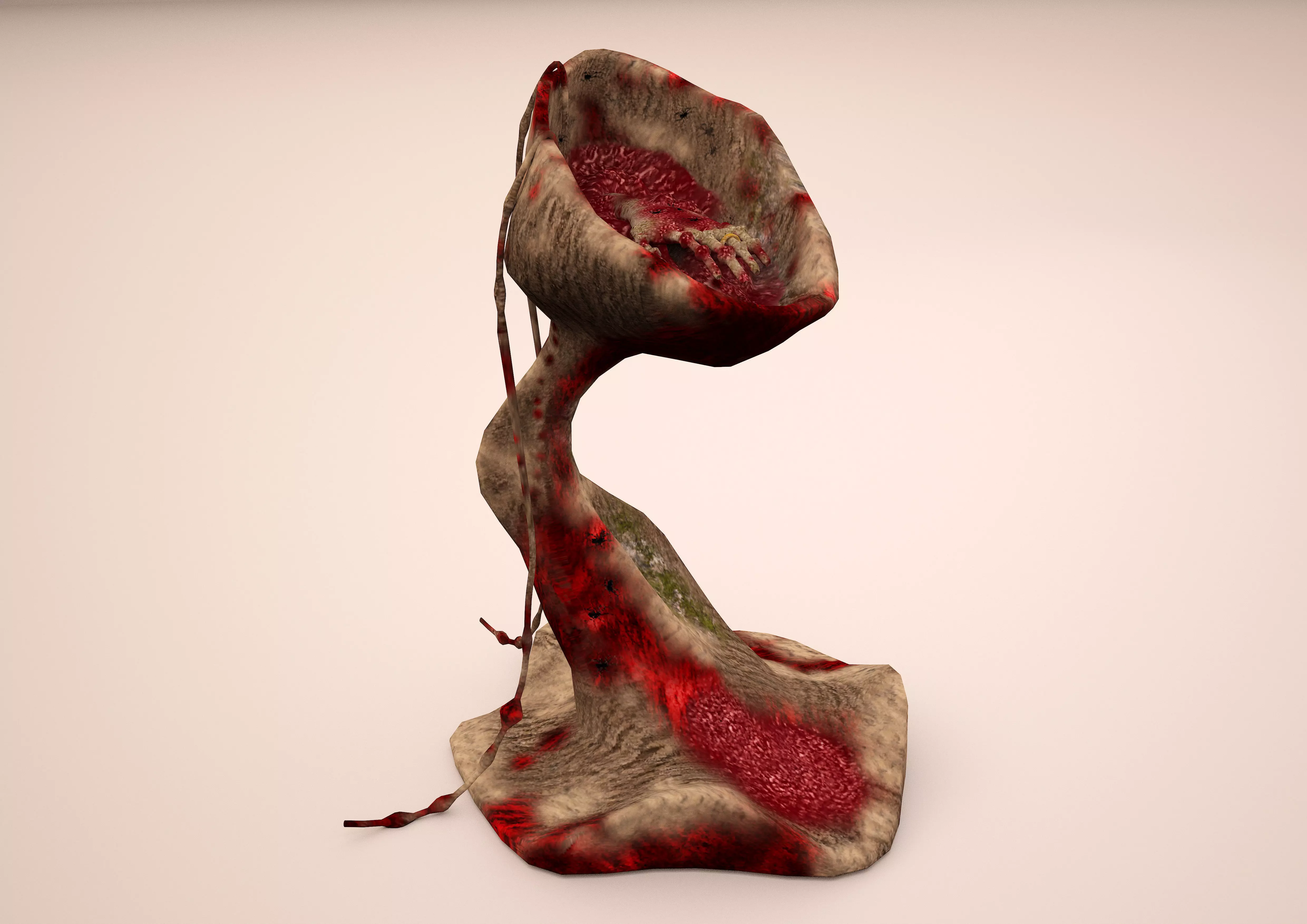  arm cut at ritual altar 3D model_0