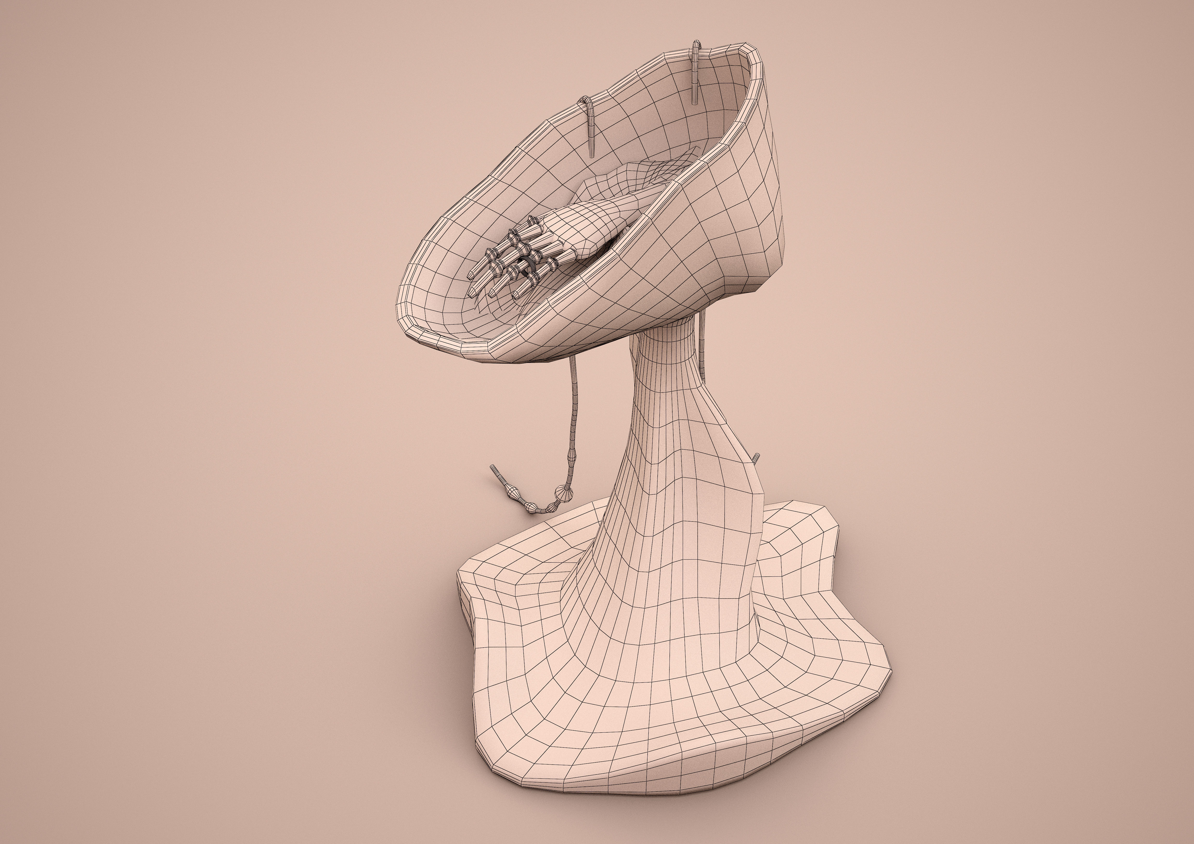  arm cut at ritual altar 3D model_5