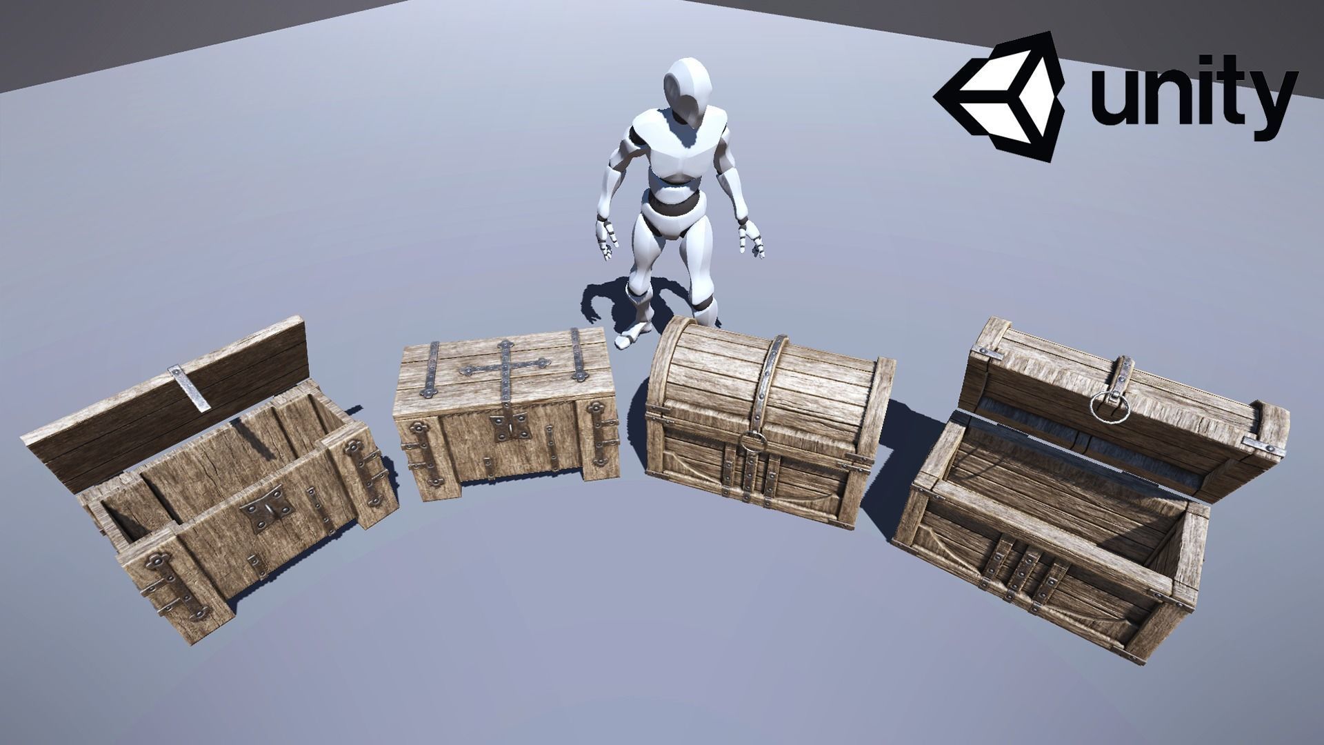 Medieval casual props  Low-poly 3D model_8