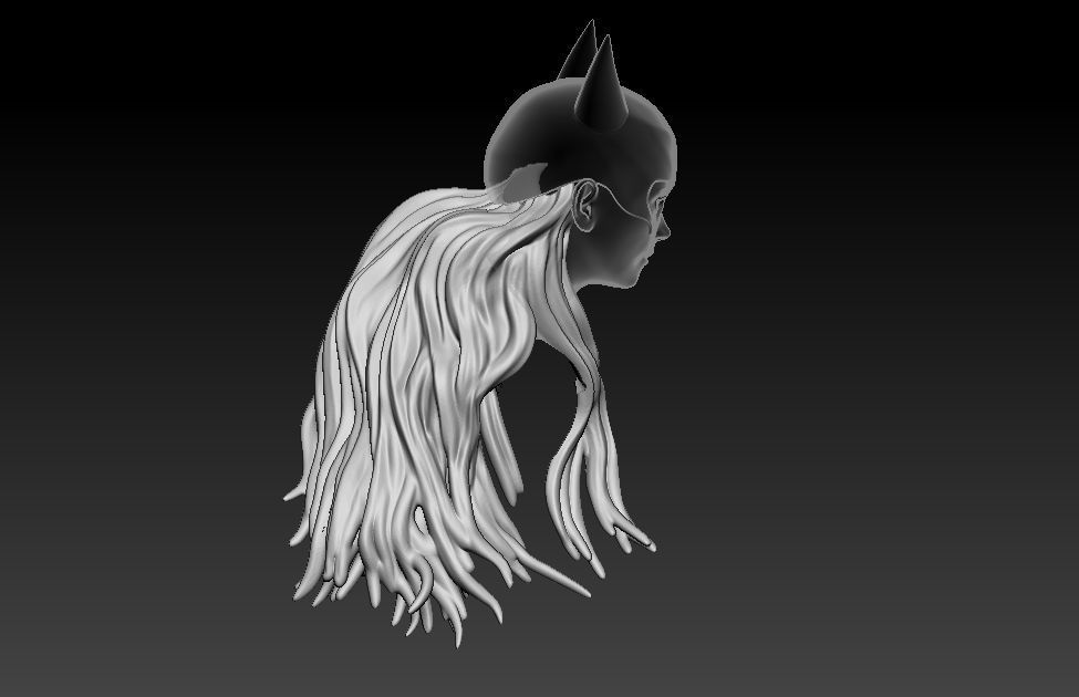 Sexy Barbara  3D print model_12