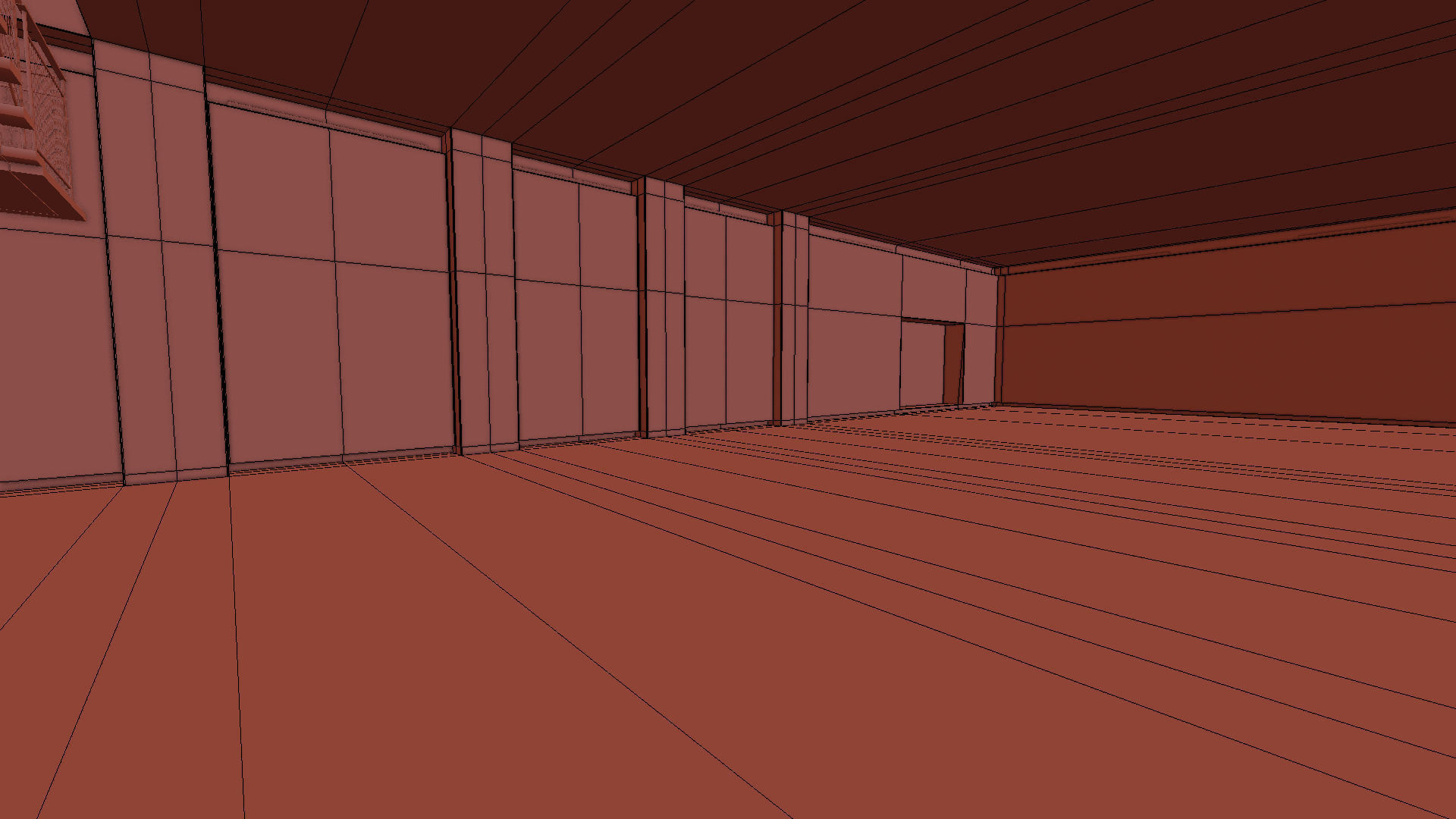 Empty Room  3D model_23