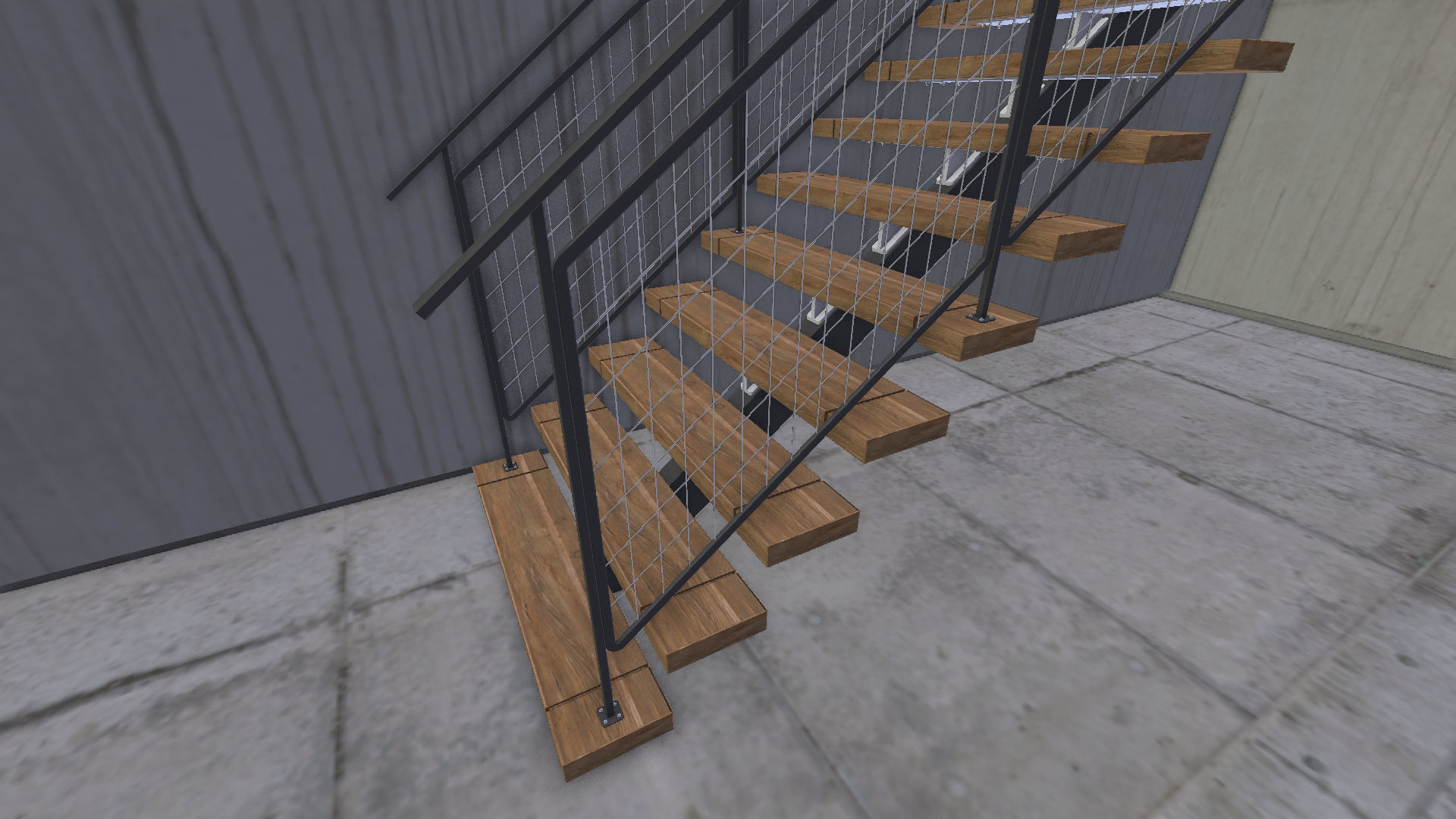 Empty Room  3D model_11