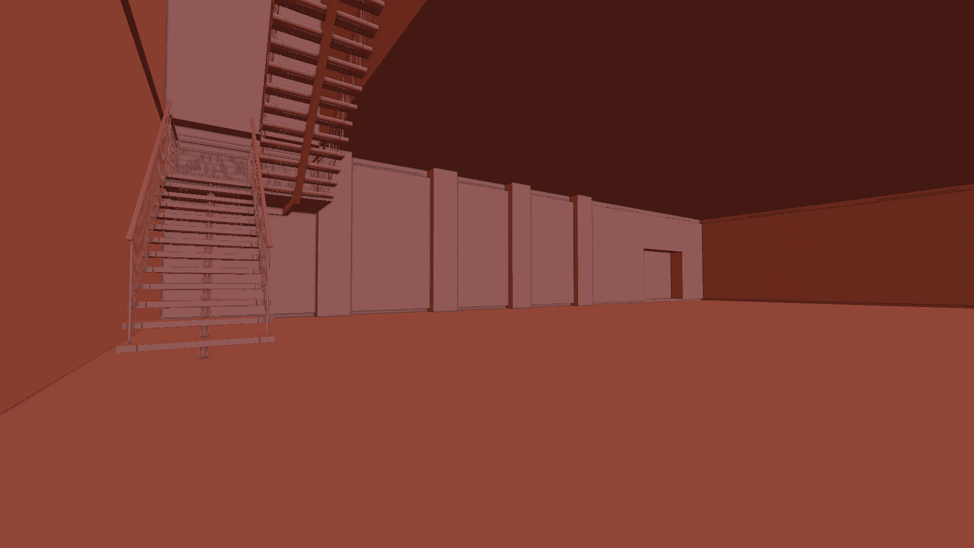 Empty Room  3D model_25