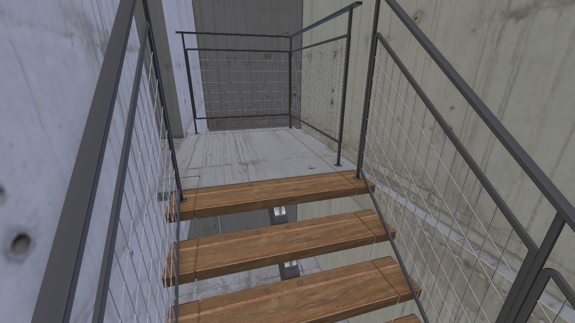 Empty Room  3D model_4