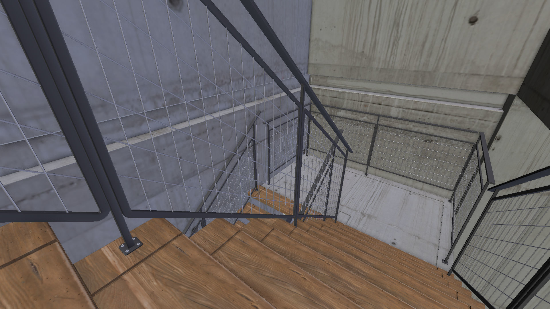 Empty Room  3D model_6