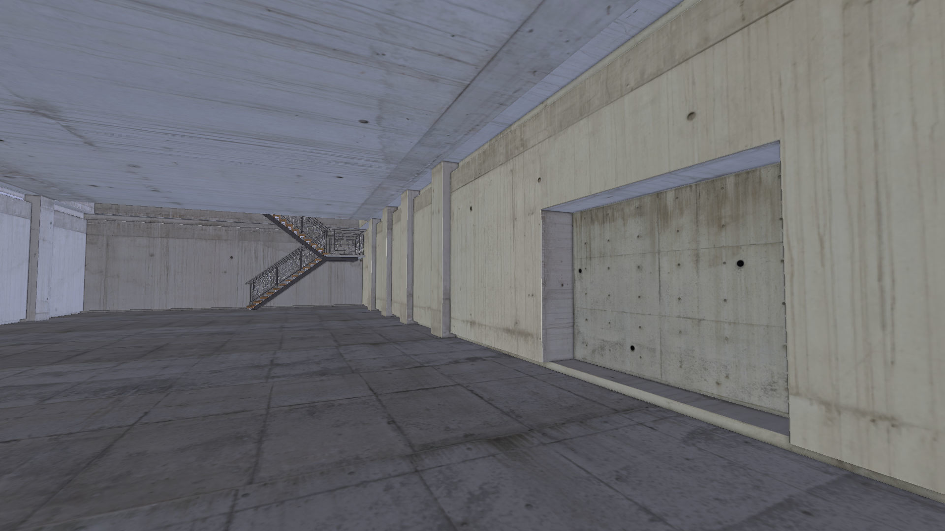 Empty Room  3D model_15